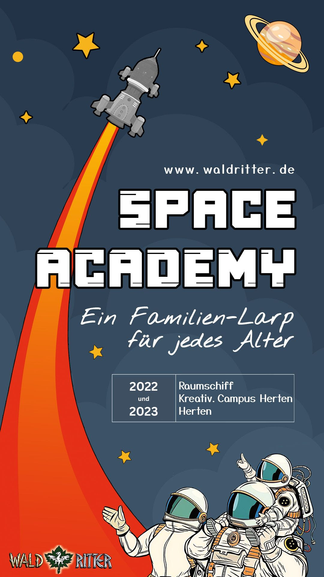 Space Academy - ein Familien-Larp