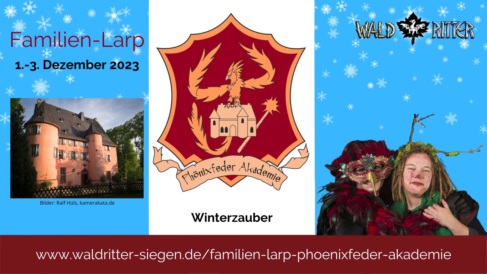 Familien-Larp "Phönixfeder Akademie 2023 - Winterzauber