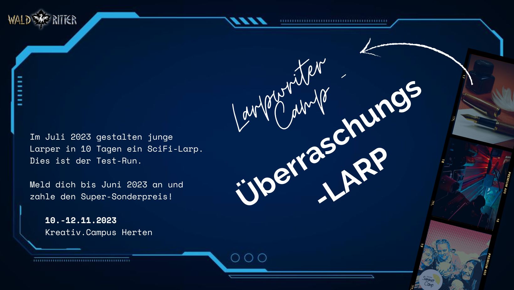 Larpwriter Camp - Überraschungs-LARP