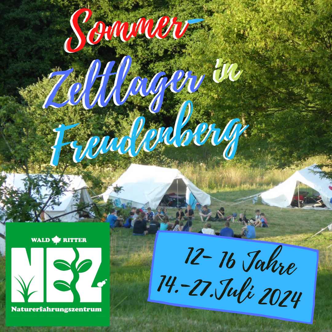 Zeltlager Freudenberg 2024 - für 12-16 Jahre